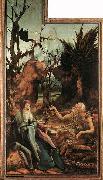 Matthias Grunewald Sts Paul and Anthony in the Desert Germany oil painting artist